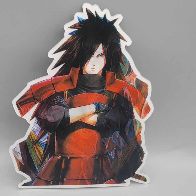 Uchiha Clan Holographic Lenticular Poster, Waterproof Car Peeker Sticker