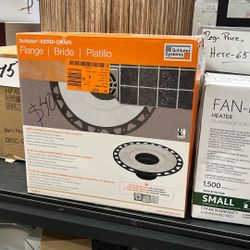 Schluter Kerdi-Drain 2 in. PVC Flange