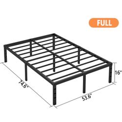 Full Size Bed Frame 16 Inches High 