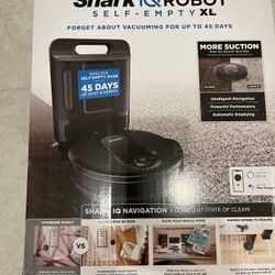 shark vacuum robot iq self empty rv1501AE