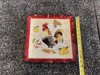 Rooster plate