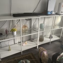 IKEA White Cube Shelves (2 Units) – Great Condition