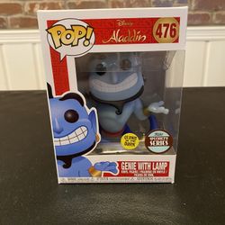 Disney Aladdin Genie With Lamp Glow In The Dark Funko Pop 476
