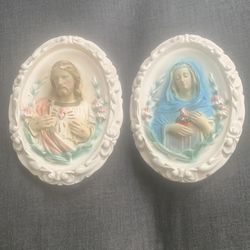 Vintage Religious chalkware