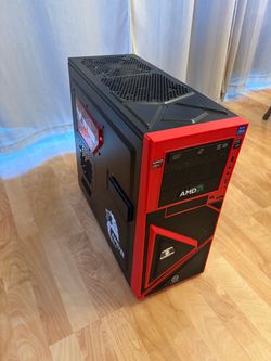 Desktop PC – AMD FX-8320, 32GB RAM, 740GB SSD, GeForce GT 710