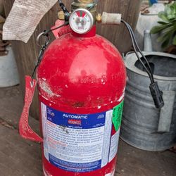 Sea-fire FD 226M Marine Fire Suppression Tank Cylinder Please Read Boat Yacht Extinguisher Heat Activating Needs Recharge 