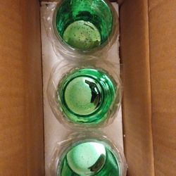  Glass Tealight Candle Holders
