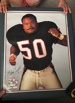 Mike Singleton bears poster vintage