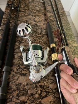 Fishing Rod Reel Lot Combo