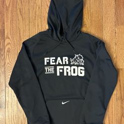 TCU Fear The Frog 2012 BWW Bowl Nike Hoodie Size Medium