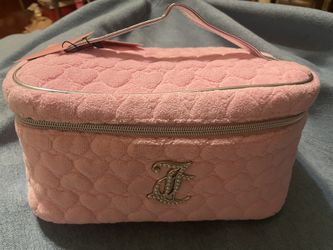 Juice Couture Velvet Train Case 