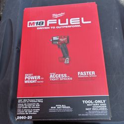 M18 Milwaukee Fuel 3/8 Mid-torque Impact Tool Only 