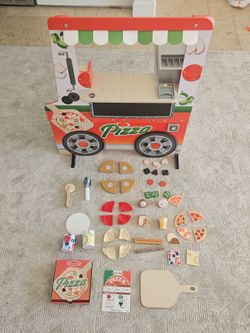 Wooden Pizza Food Truck