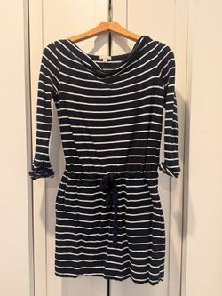 Gap Nautical Navy /White Striped Mini Dress XS