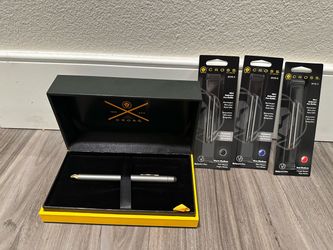 Cross Pen with Box and Refills Bundle