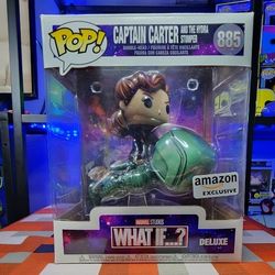Marvel What If...? Captain Carter and Hydra Stomper Funko 885 Amazon Exclusive