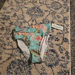 Freshwater Size S High Waist Swim Bottom NEW