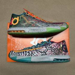 Nike KD 6 What The KD Kevin Durant men’s size 14 Basketball shoes Rare!