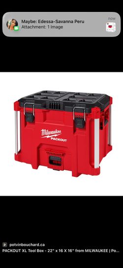 Milwaukee pack out and Milwaukee and I can fill any orders u need from Lowe’s or Home Depot