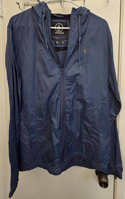 Blue Volcom Water Resistant Jacket Mens Size M