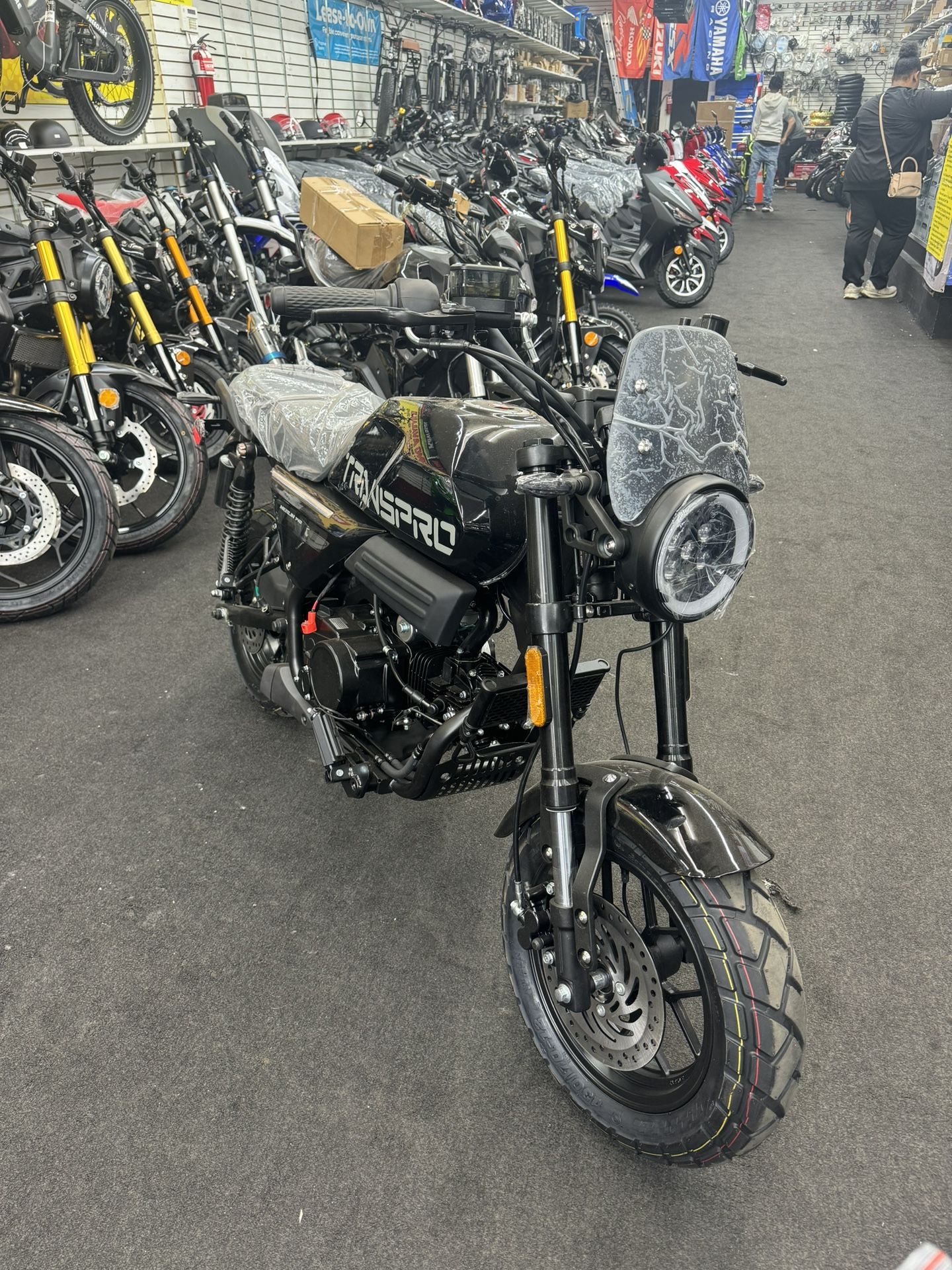 Brand New Transpro 130cc Automatic Motorcycle