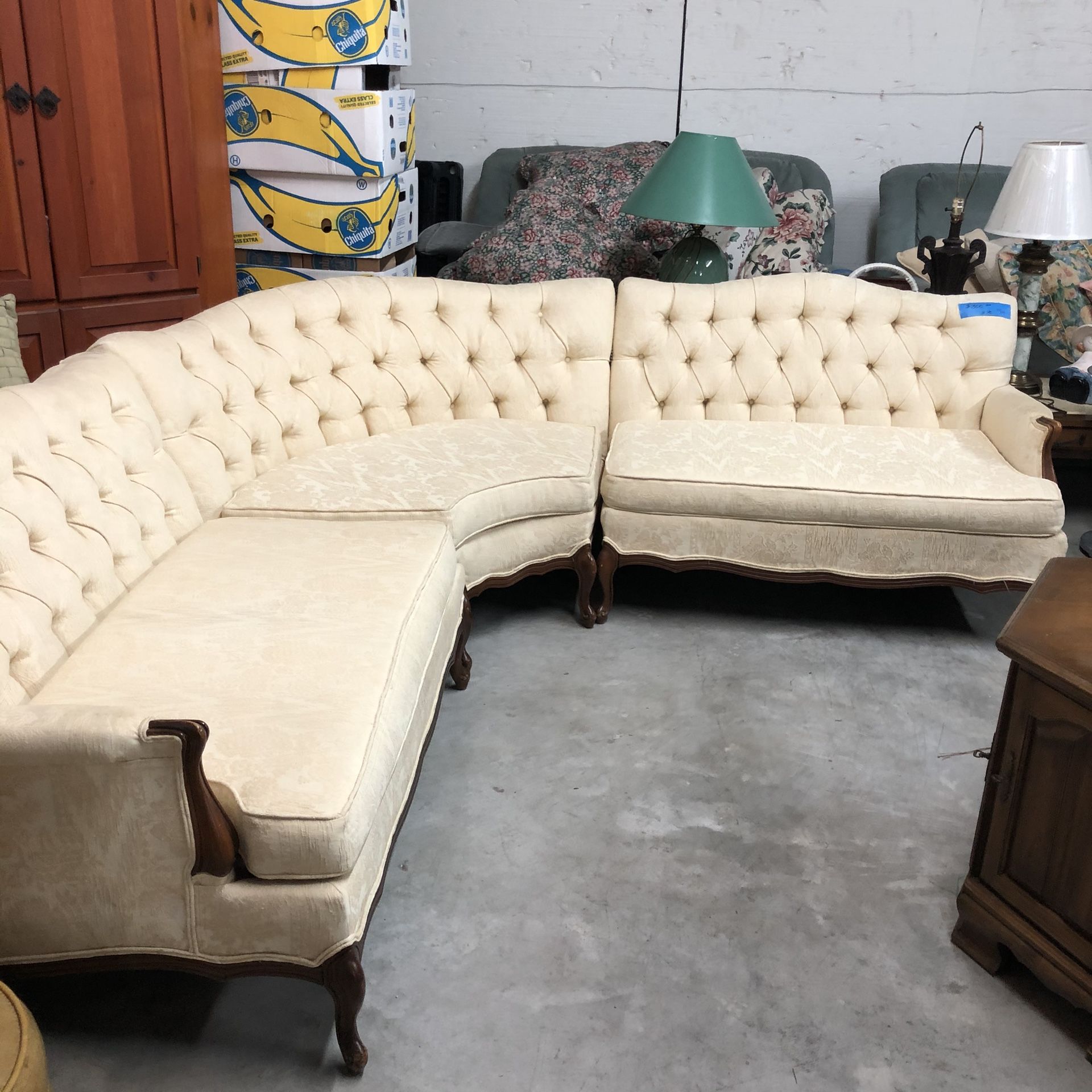 Vintage 3 piece couch