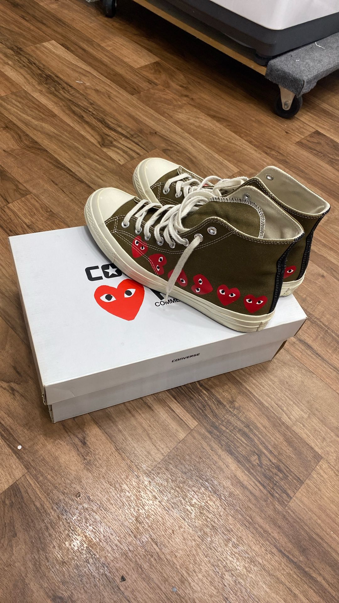converse comme des garcons 