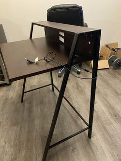 Mainstays mid century writing desk best sale