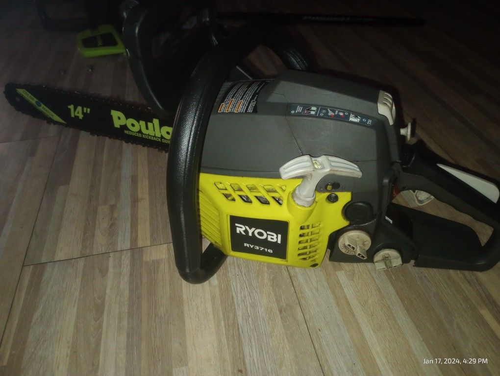 14" Ryobi Chainsaw