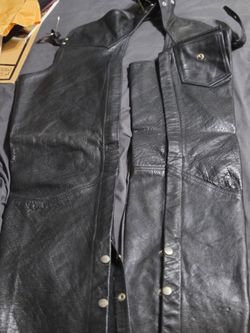 Ladies leather chaps