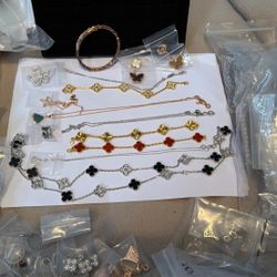 We carry a wide range of designer-style jewelry Necklace and ring