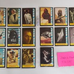 300+ 1977 Star Wars Rare Wonder Bread Trading Cards Lot Multiple Sets! Wow