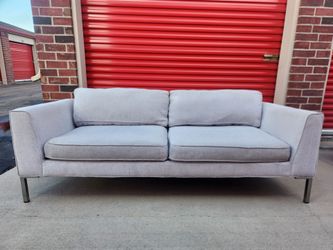 West Elm Marco Sofa (Frost Gray) *Delivery Available*