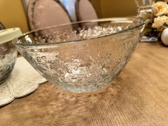 PRINCESS HOUSE CRYSTAL SALAD  - Serving Spoon And Fork