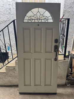 Solid wood Exterior Door36”x79”