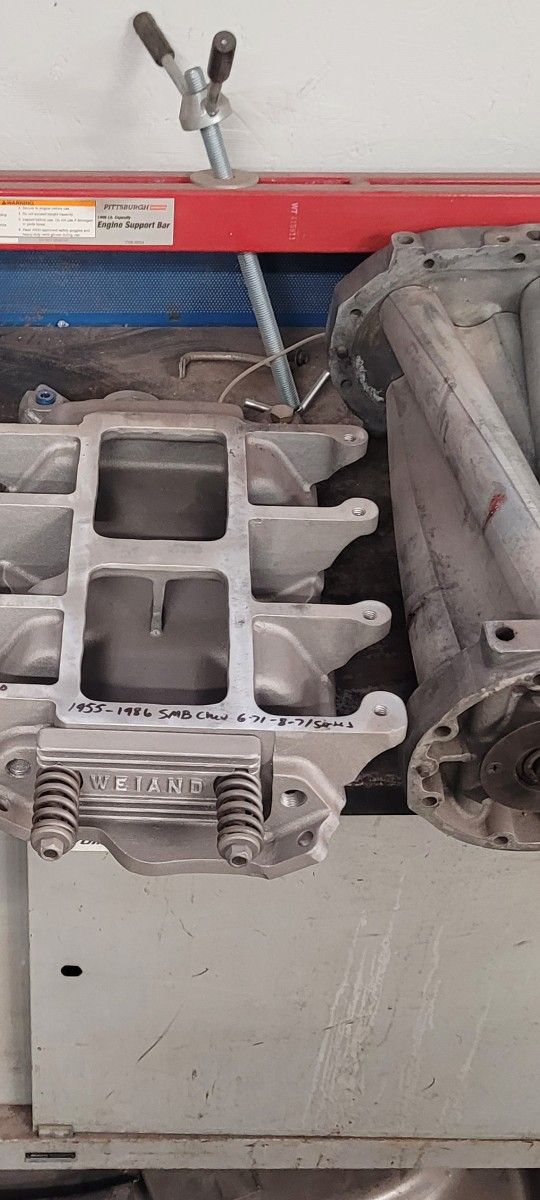 Small Block Chevy Blower Intake