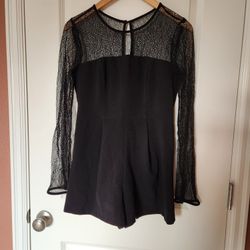 Forever 21 Long Sleeved Romper 