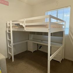 Loft Bed With Desk 