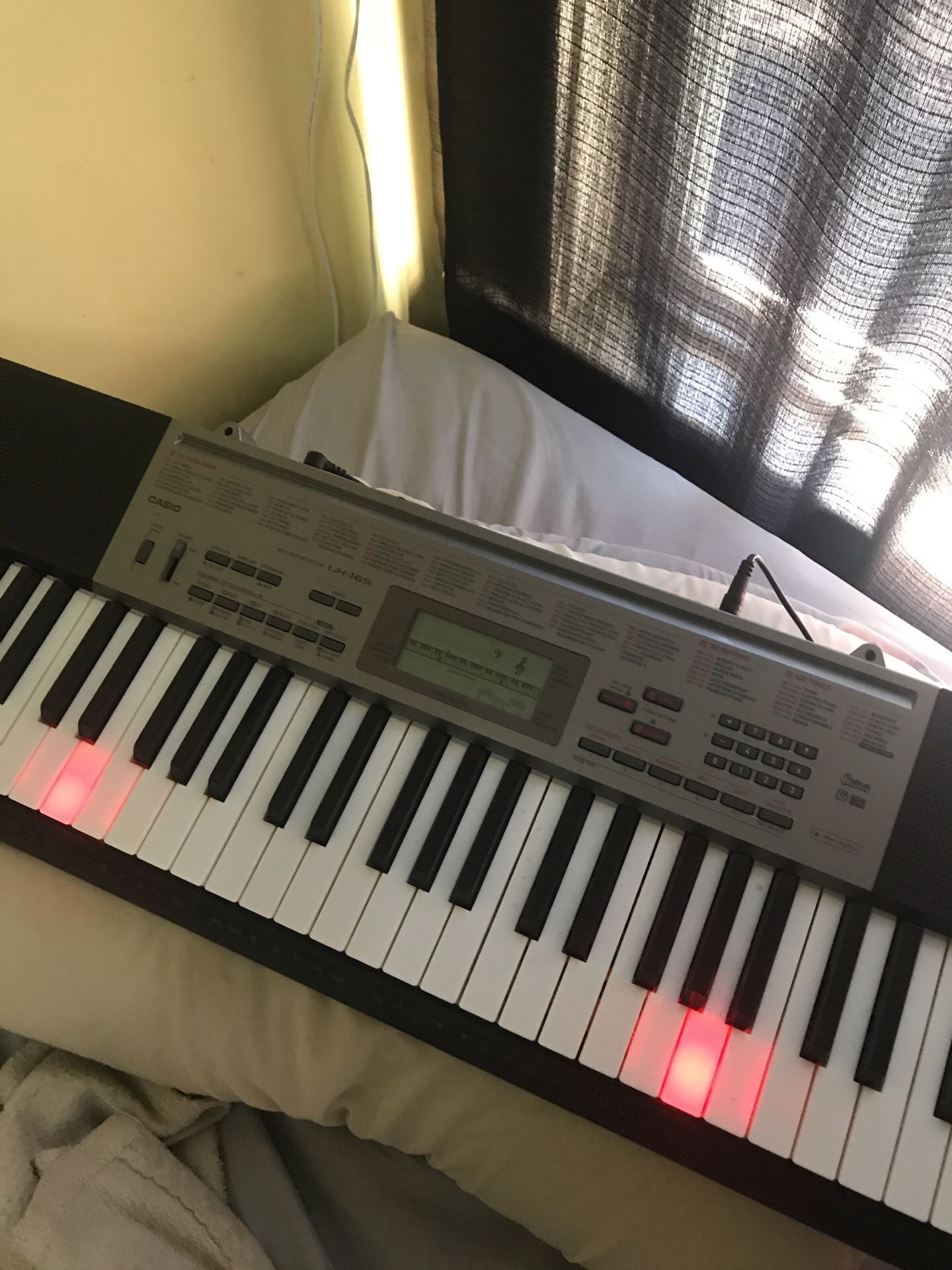 Casio Piano 36 key light up