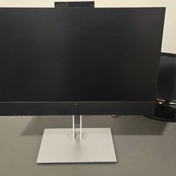 HP 24 Inch Monitor Built In Webcam, Speakers, Microphone 