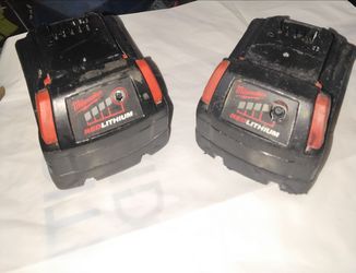 Milwaukee M18 REDLITHIUM XC5.0 BATTERY  2 PACK