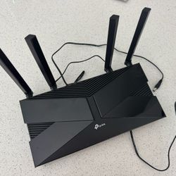 TP-Link - Archer AX3000 Pro Dual-Band Wi-Fi 6 Router - Black