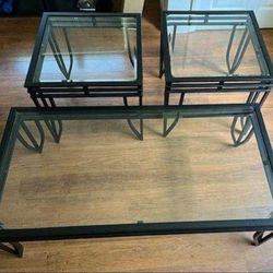 Coffee Table, End Tables 