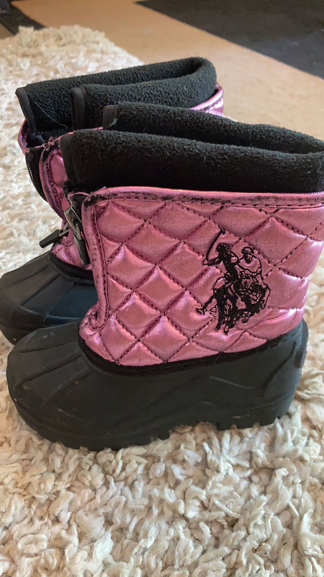 Snow Boots- Polo Sz 8c Toddler Size