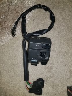 Kawasaki zx10r left handle bar switch 2011-2015
