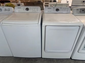 Samsung Washer and gas dryer working 3 Month Warranty we de