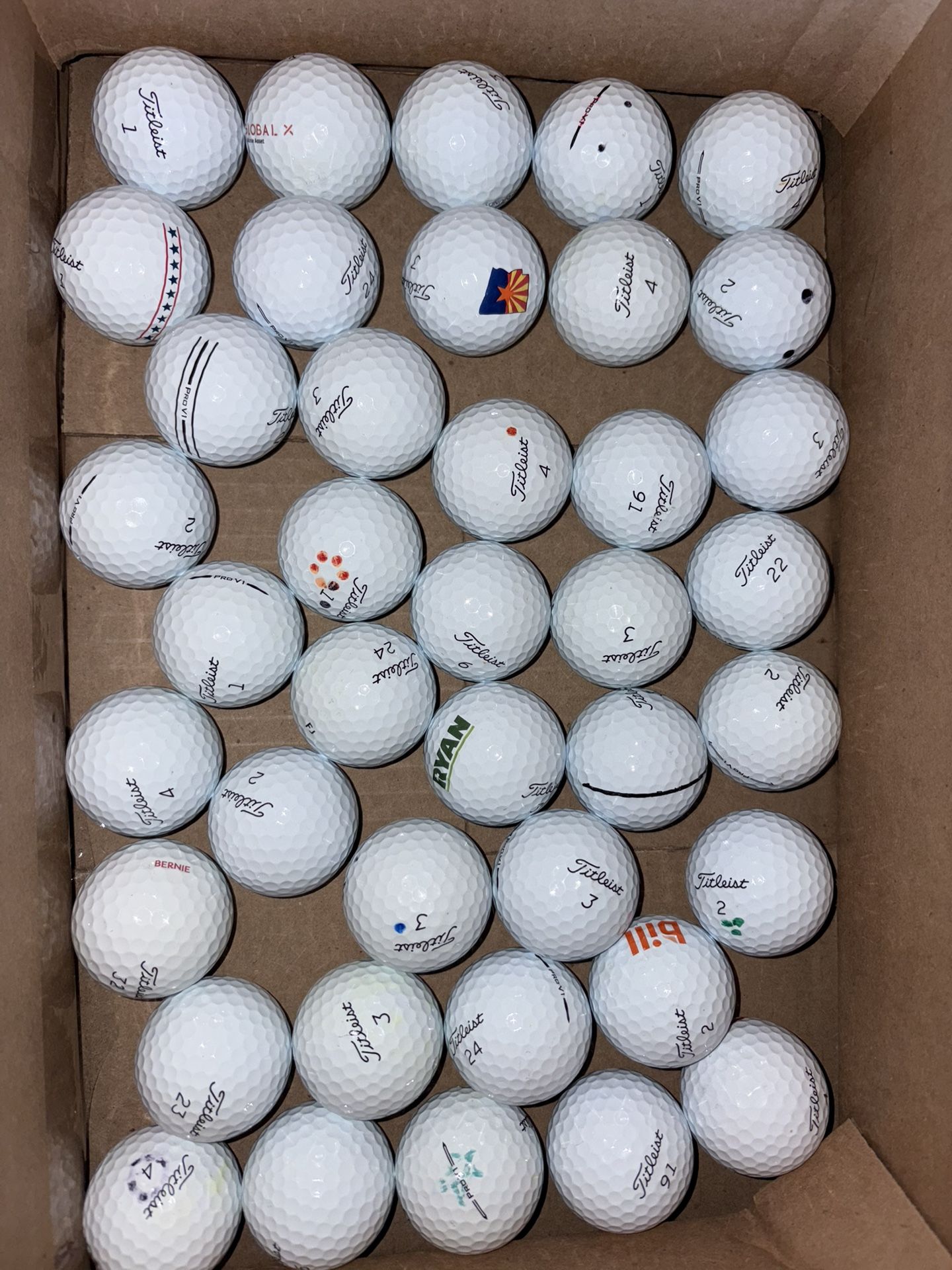 40 Prov1 Golf Balls