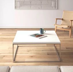 White coffee table