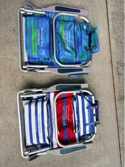 Tommy Bahama Backpack Beach Chairs - Set of 2