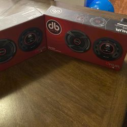 6.5 Db Drive 120 Watt Speakers (2 Pairs)